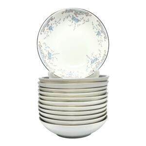 Imperial “Seville” Set of 12 Porcelain Dessert Bowls 5 1/2”